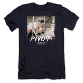 Friends Pivot Men's Ultra-Soft 30/1 Cotton Slim Short-Sleeve T-Shirt